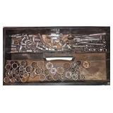 Socket And Ratchets Set. The Whole Trays Worth.
