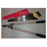 Crosscut Saw And Loppers.