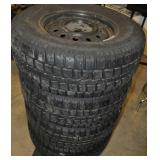 Set Of 4  P265 70r 16 Wheels
