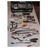 Bostich Black & Metal Tool Box W/ Contents
