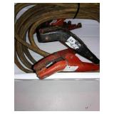 Jumper Cables And Hd. Ratchet Strap.