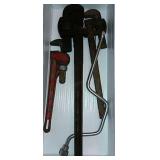 3 Assorted Pipe Wrenches Stillson 24 # I4,