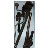 3 Assorted Pipe Wrenches, Walworth 24 R 7 F,