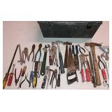 Plano Box And Assorted Tools
