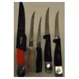 Assorted Filleting Knives