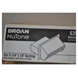 Broan Nutone Wall Cap In Box