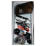 Assorted Box Lot, Wedges, Magnetic Pan, Oil