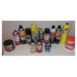 Assorted Chemicals And Torch Gas,