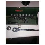 Husky 12 Point. Open Socket And Ratchet Set,