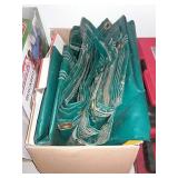 2 - Green Tarp Heavy Duty, We Didnt Unfold, Approx