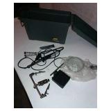 Solder Set With Plano Box And Magnifier Holder.