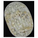 Antique Asian Bone Carving Cabochon