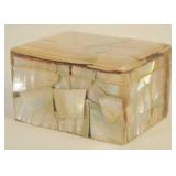 Mother Of Pearl And Epoxy Trinket Box