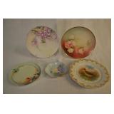 Vintage Hand Painted Plates - Thomas Sevres, Royal