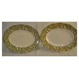 English Staffordshire Sterling Renaissance Platter