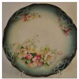 Antique Three Crowns Germany 12" Serving Platter