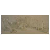 Assorted Drinking Glasses And Sundae Cups
