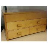 Mid Century Wooden Jewelry Box