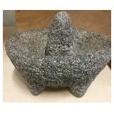 Volcanic Rock Mortar And Pestle 8 X 5 Inches 7 Lbs