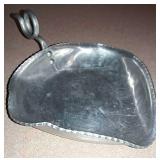 Hammered Aluminum Leaf Candy Dish