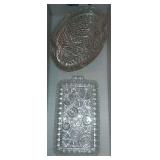 Federal Glass Homestead Luncheon Plates