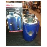 Kitchen Aid Dual Function Juicer Cobalt Blue