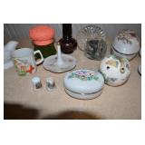 Vintage Avon - Porcelain Egg, Perfumes, Cruet