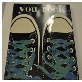 You Rock Sneakers Wall Art