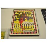 The Tragically Hip Concert Poster W/ Rheostatics