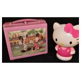 Mickey Mouse Lunch Box & Hello Kitty Digital Bank