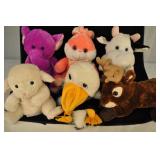 Kellytoy Stuffed Animals, Lamb And Eagle Hand Ppts