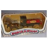 Horse And Wagon Coin Bank True Value Nib 11