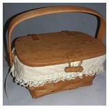 Longaberger Basket 8 Inches Long