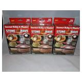 3 Stonewave Microwave Cookers