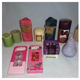 Assorted Candles And Tea Lights