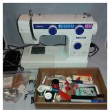 Sewing Machine Omega Necchi With Accessories.