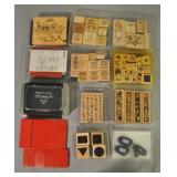 Ink Stamps - Shapes, Calligraphy, Nature