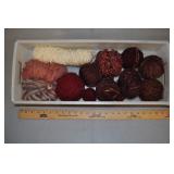 Yarn Bundles - Assorted Red Yarns