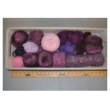 Yarn Bundles - Assorted Purple Yarns