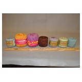 Mercerized Cotton - Assorted Colors 7 Rolls