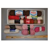 Acrylic Yarn - Earth Tones 12 Skeins