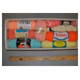 Acrylic Yarn - Light Neons 8 Skeins