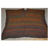 Knitted Poncho Large