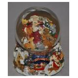 Rotating Musical Snow Globe 8.5 X 8.5 Inches