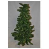 Mini Evergreen Tree With Wood Stump 26 Inches