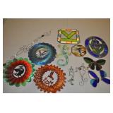 Yard Art And Stained Glass Window Art