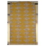 Yellow Area Rug Southwest Native Multi Color 24x40
