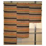 3 Southwest Native Multi Color Rugs - 2 Runners,