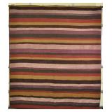 Quilted Striped Bedspread 80x92 Inches