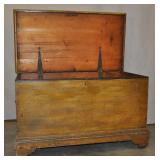 Vintage Rustic Cedar Trunk 38x22x24 Inches.